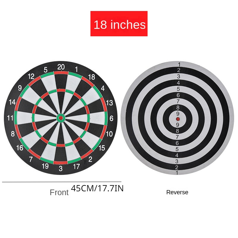 Double Sided Dartboard With Dart Needles Funny Dart Board Game