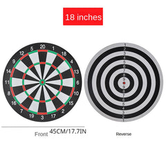 Double Sided Dartboard With Dart Needles Funny Dart Board Game