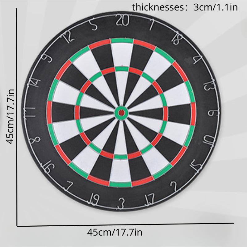 Double Sided Dartboard With Dart Needles Funny Dart Board Game