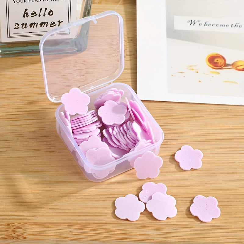 3pcs Portable Disposable Hand Washing Soap Flakes for Outdoor Camping Travel