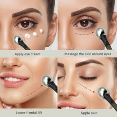 3pcs Face Massager Reduce Wrinkles Relief Eye Fatigue Skin Tightening