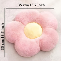 Flower Shaped Pillow for Room Decor Sofa Couch Bed Car Reading