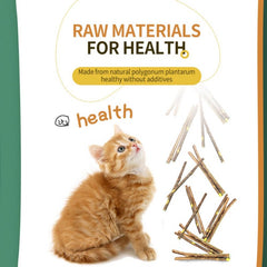 Cat Molar Stick Cleaning Teeth Natural Catnip Pet Cat Toothpaste Stick