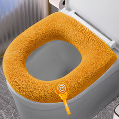 Universal Padded Toilet Seat for Warmth & Comfort