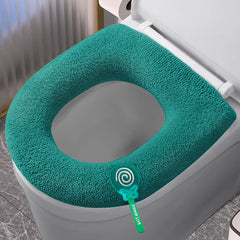 Universal Padded Toilet Seat for Warmth & Comfort