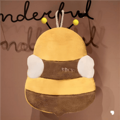 Set of 3 Absorbent Panda Bee Hand Towels