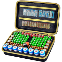 Battery Organizer Storage Case Holds 162 Batteries