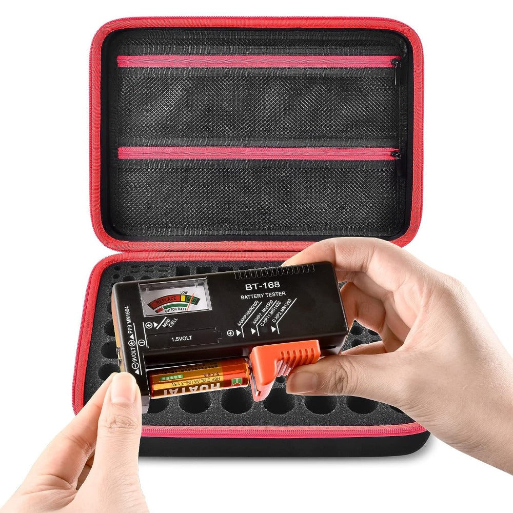 Battery Organizer Storage Case Holds 162 Batteries