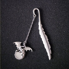 Noctilucent Flying Dragon Bookmark - Magical Touch For Reading