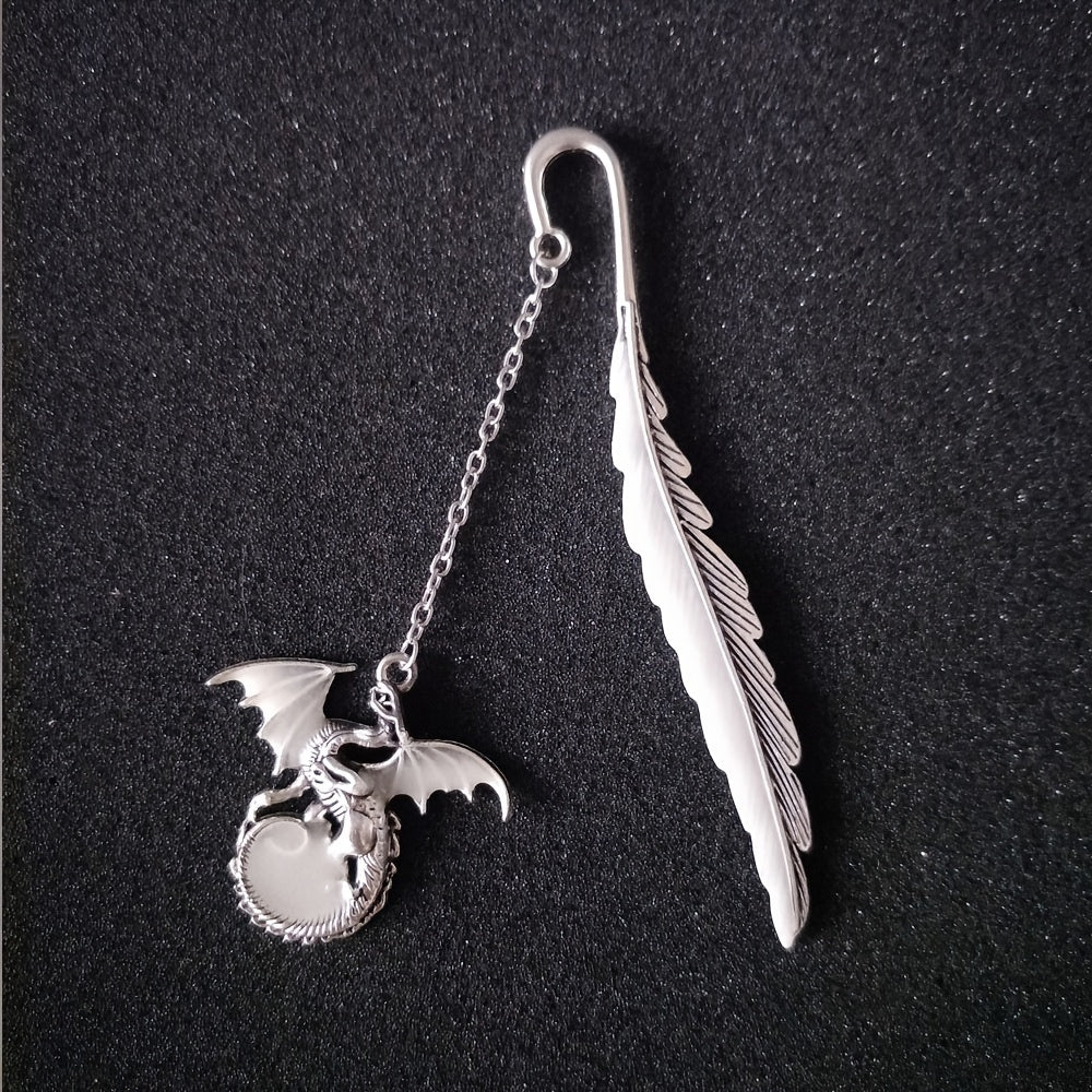 Noctilucent Flying Dragon Bookmark - Magical Touch For Reading