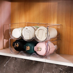 Sports Water Bottle Organizer For Cabinet Stackable Tumbler Organizer