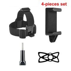 360 Rotating Cellphone Holder Chest Harness for Outdoor Sports