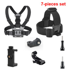 360 Rotating Cellphone Holder Chest Harness for Outdoor Sports