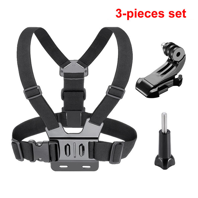 360 Rotating Cellphone Holder Chest Harness for Outdoor Sports
