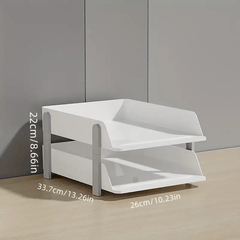 Stackable Office Desktop Storage Box for Easy Organization