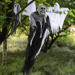 Halloween Hanging Ghost Skull Pendants Haunted House Bar Horror Props