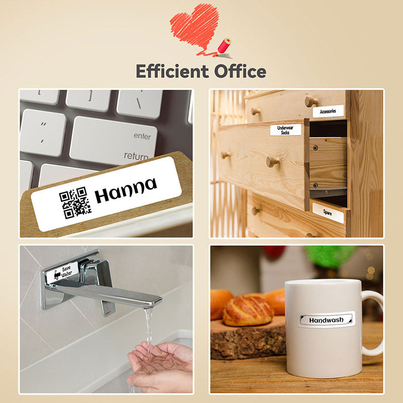 1pc 2 0 87inch Multifunctional Address Label