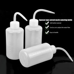 3pcs Plant Watering Bottle 250ml Plastic Safety Squeeze Wash Bottle