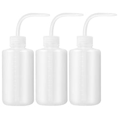 3pcs Plant Watering Bottle 250ml Plastic Safety Squeeze Wash Bottle