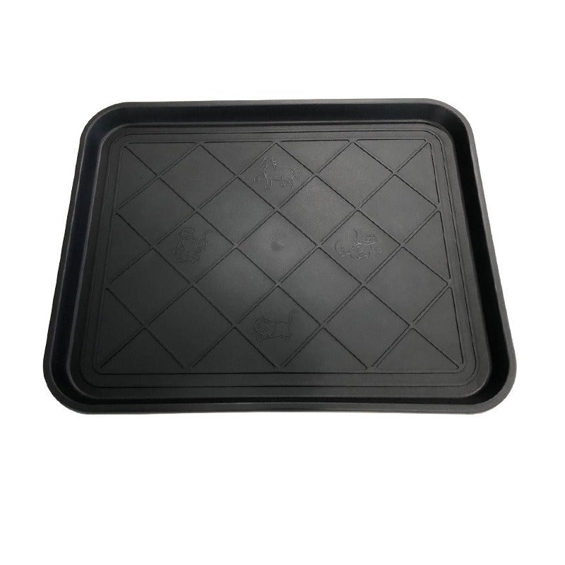 Plastic Shoe Mat Tray for Entryway Indoor Outdoor Shoe Storage