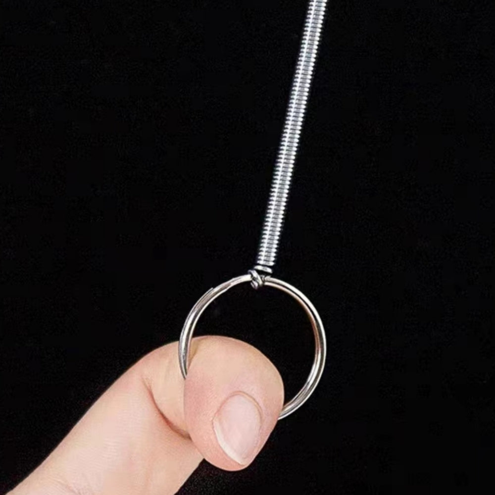 1pc Stainless Steel Spiral Washing Brush for Refrigerator Washer