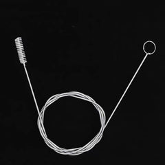 1pc Stainless Steel Spiral Washing Brush for Refrigerator Washer
