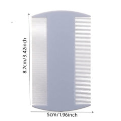 Double Sided Ultra Dense Toothed Fine Toothed Flea Comb Pet Hair Comber