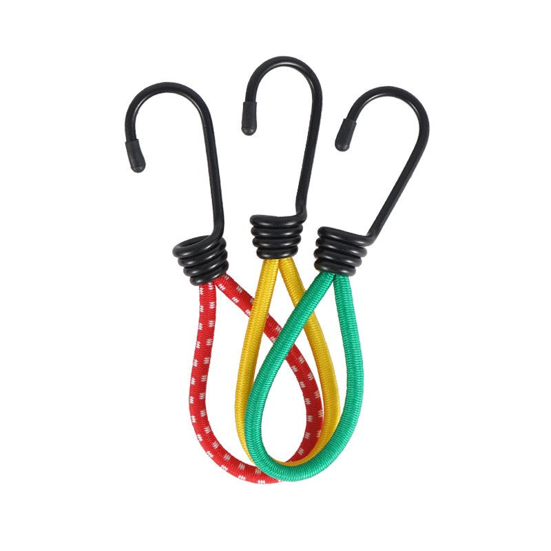 3pc Outdoor Tent Bungee Cords Hooks Canopy Tarps Tents Camping Cart Boats