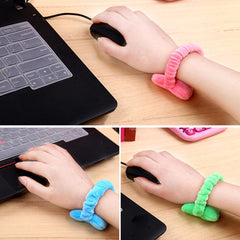 Mouse Wristband Wrist Pad Mini Hand Pillow for Computer Keyboard
