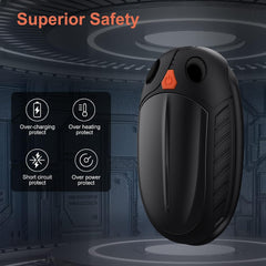 2pcs Rechargeable Hand Warmers 4000mAh 2 in 1 Hand Warmer Portable