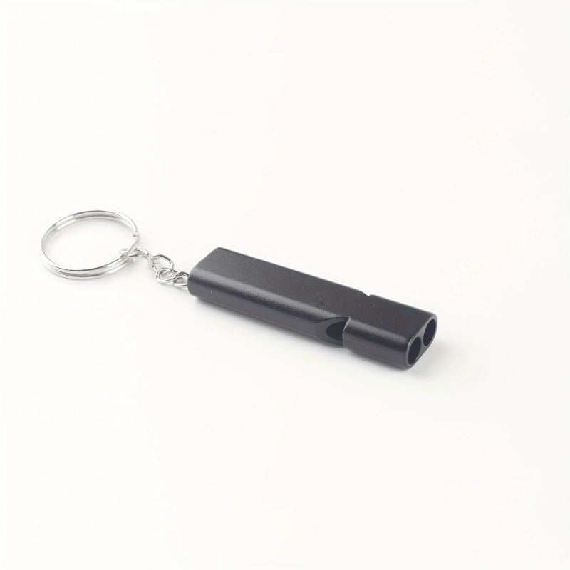 2pcs Double Frequency Aluminum Alloy Emergency Whistle