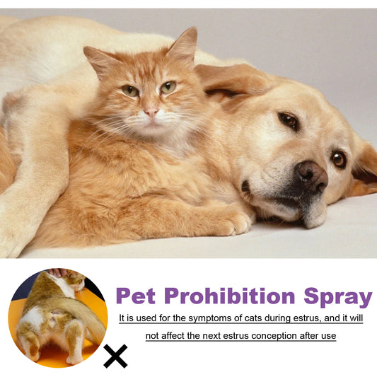 50ml Pet Forbidden Liquid for Estrus and Anxiety Spray Cats & Dogs