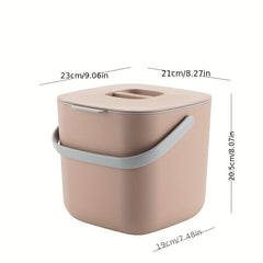 Food Waste Basket Bin With Handle