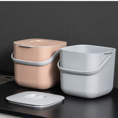 Food Waste Basket Bin With Handle