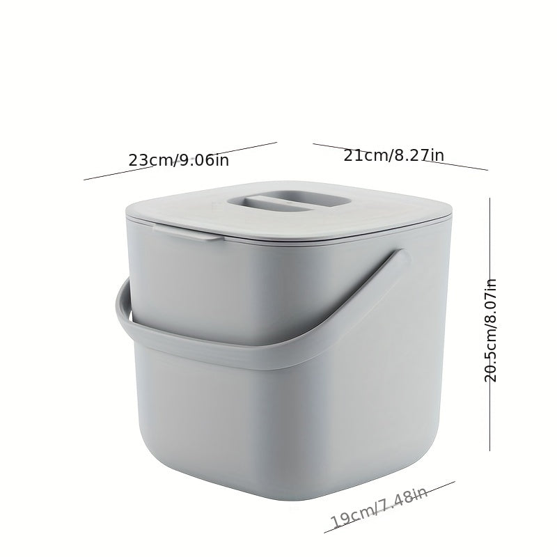 Food Waste Basket Bin With Handle