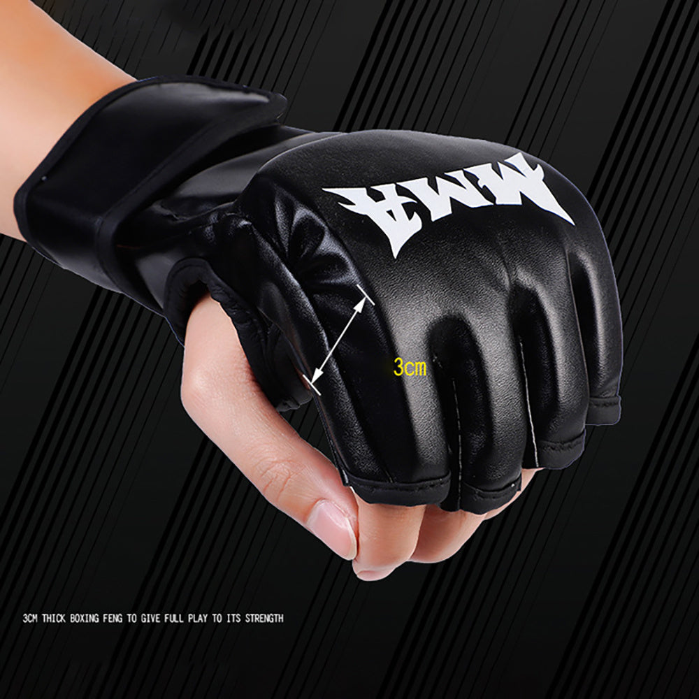 MMA Boxing Gloves for Men and Women PU Latex
