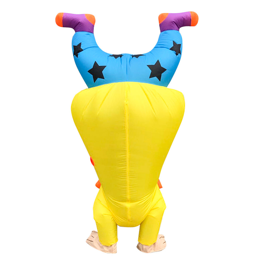 Handstand Clown Inflatable Costume For Halloween Easter Christmas