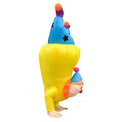 Handstand Clown Inflatable Costume For Halloween Easter Christmas
