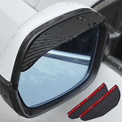 2pcs Rearview Mirror Rain Shield Cover Car Sun Snow Guard