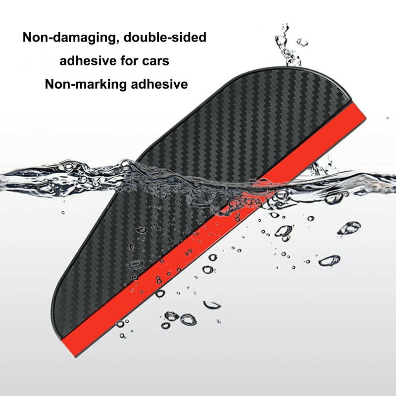 2pcs Rearview Mirror Rain Shield Cover Car Sun Snow Guard