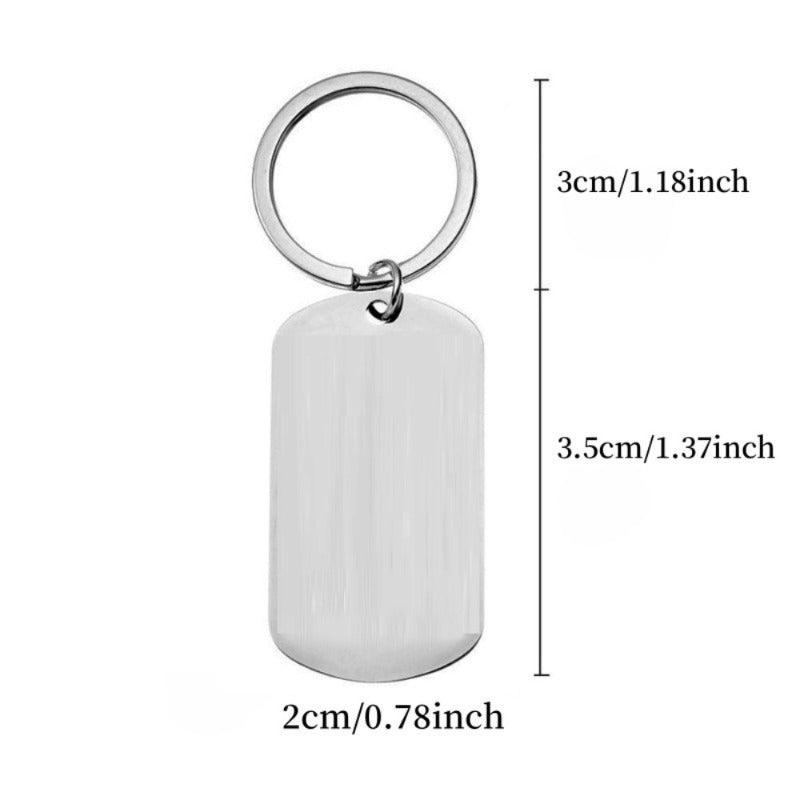 Grandson Granddaughter Key Chain Keyring Pendant Birthday Graduation