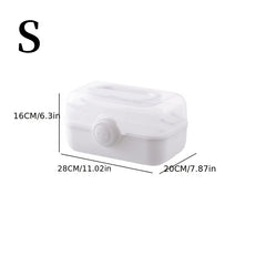 1pc Portable Medicine Storage Box Lightweight Household Emergency Handbag