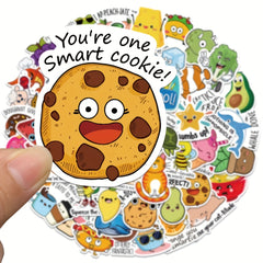 50pcs Cartoon Anime Stickers For Students Teacher School