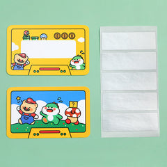 20pcs Cartoon Scratch Cards Student Classroom Handwritten Interactive Scratch