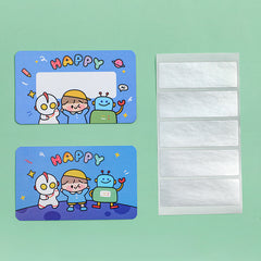 20pcs Cartoon Scratch Cards Student Classroom Handwritten Interactive Scratch
