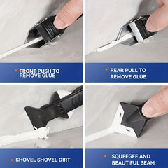 5-in-1 Metal Head Shovel Glue Remover Tool Kit