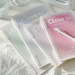 B5 Spiral Notebook 10x7, Hardcover, College Ruled, 60 Sheets