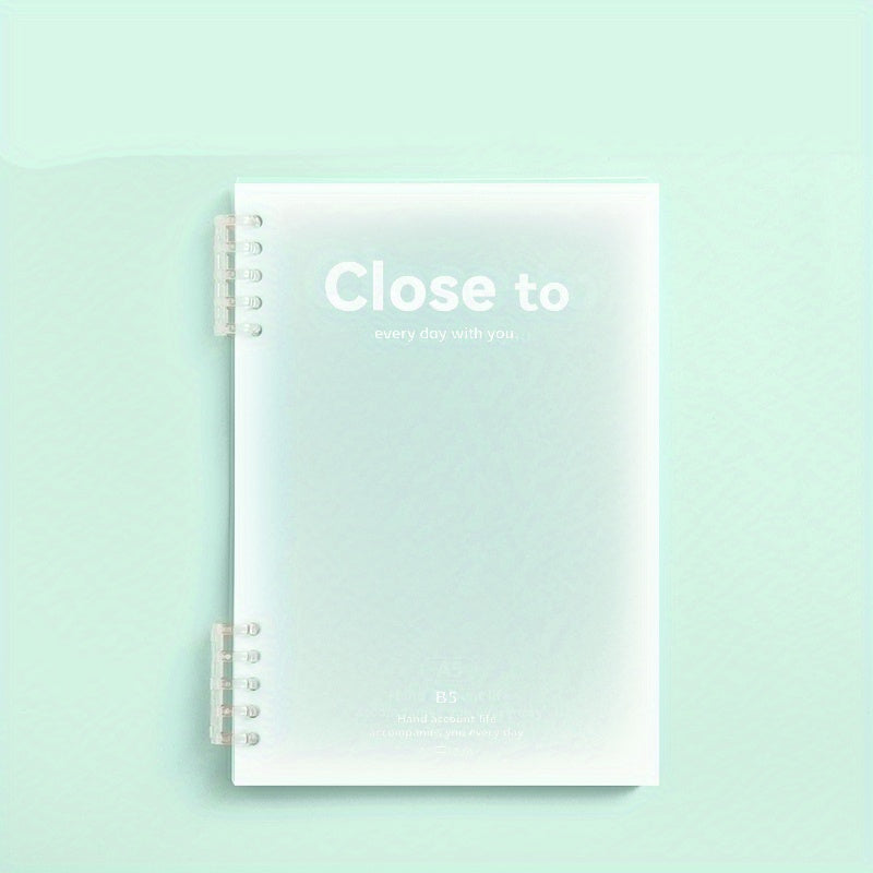 B5 Spiral Notebook 10x7, Hardcover, College Ruled, 60 Sheets