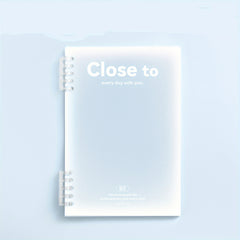 B5 Spiral Notebook 10x7, Hardcover, College Ruled, 60 Sheets