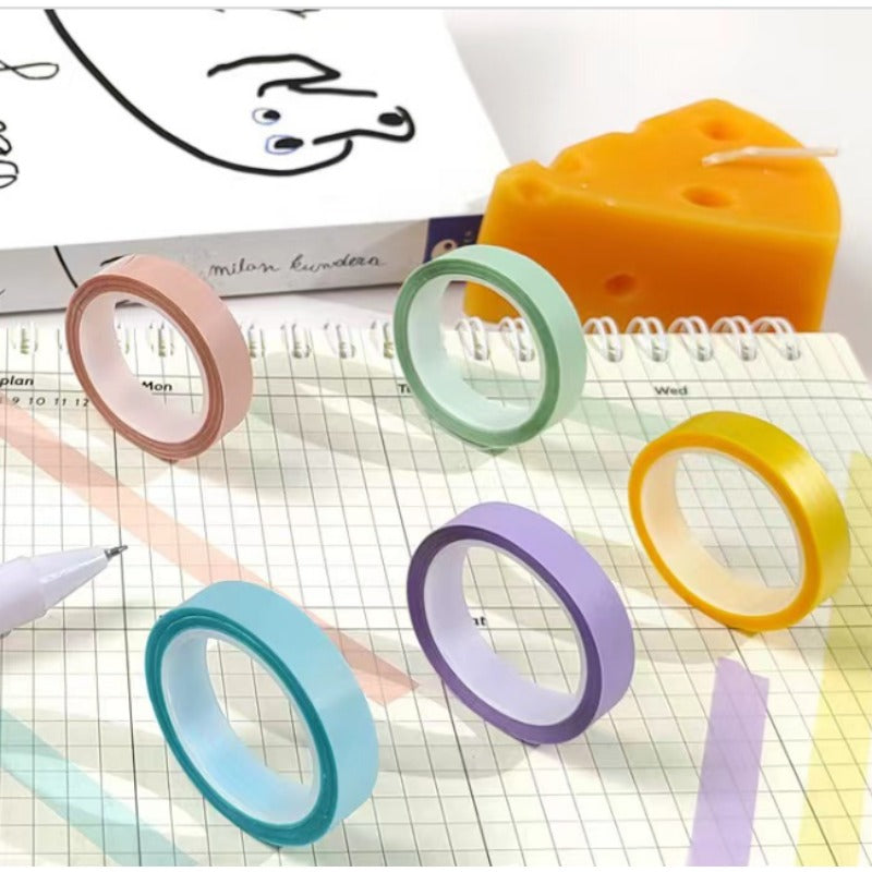 5 Volumes Thin Index Sticker Waterproof Sticky Tape Sticky Note